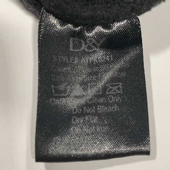 D&Y Knitted Sock Monkey Fleece Lined Winter Hat With Ties - Picture 4 of 7